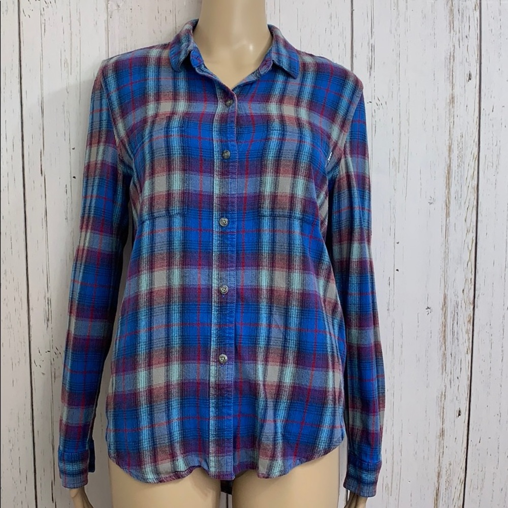 Vans Plaid Button Down Shirt